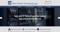 Desktop Screenshot of micrainfotech.com